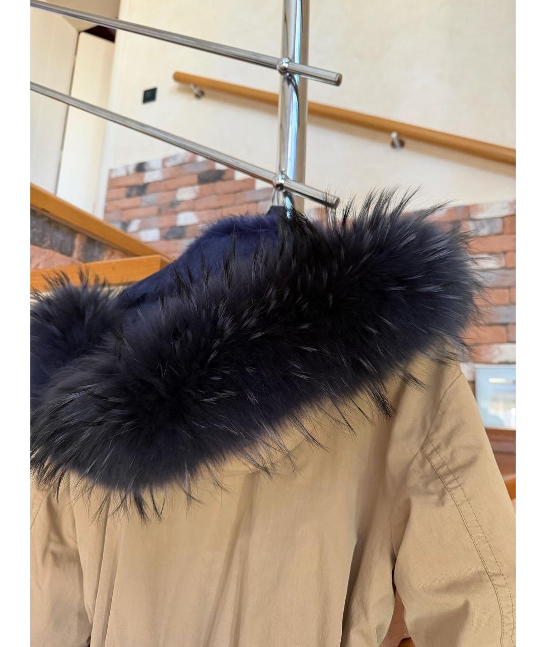 'S MAX MARA Бежевая парка, фото 5