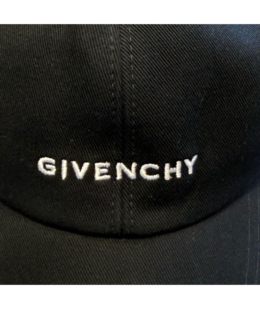 GIVENCHY Черная хлопковая кепка/бейсболка, фото 4