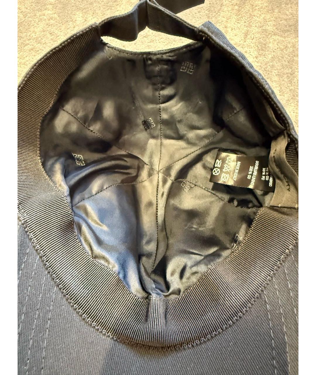 GIVENCHY Черная хлопковая кепка/бейсболка, фото 7