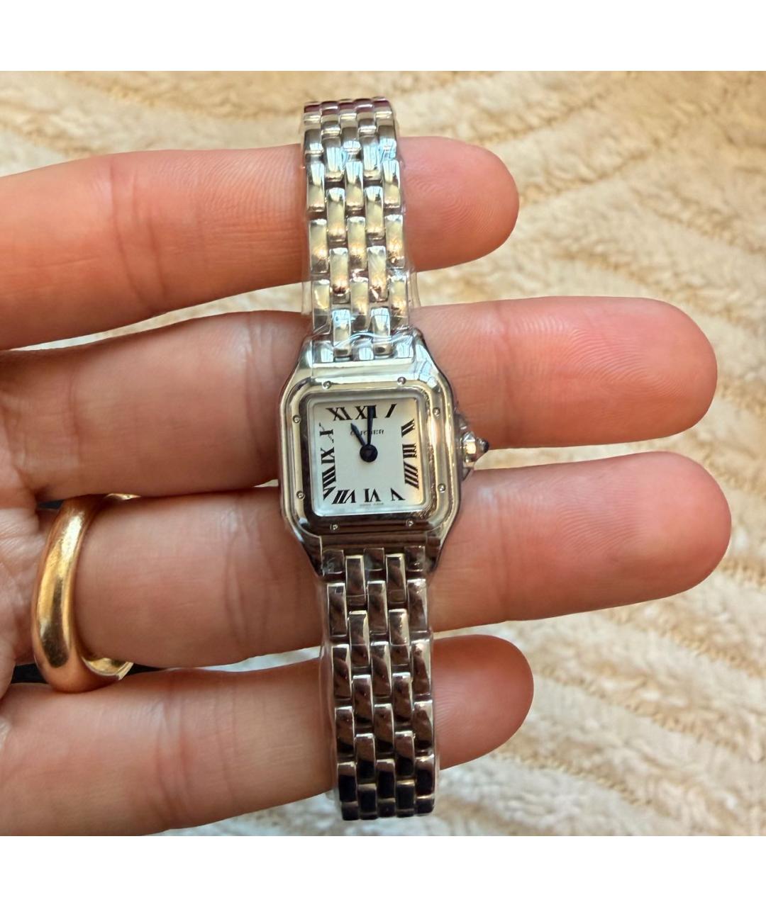 CARTIER Серебряные часы, фото 9