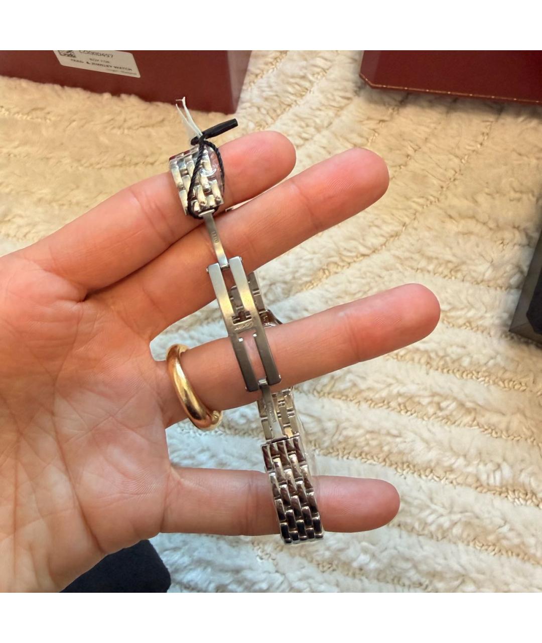 CARTIER Серебряные часы, фото 3