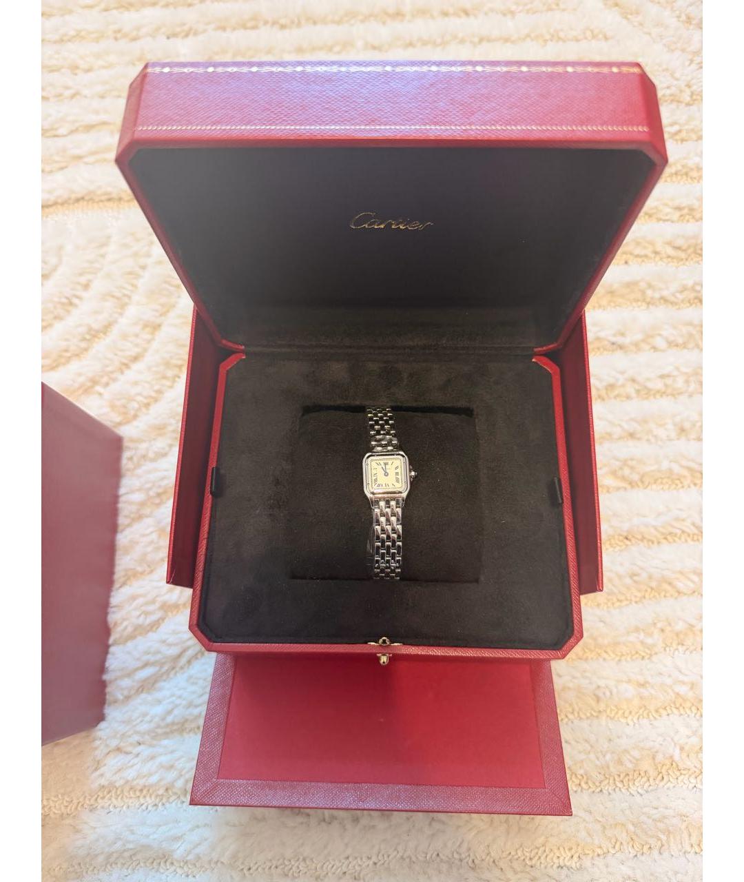 CARTIER Серебряные часы, фото 4