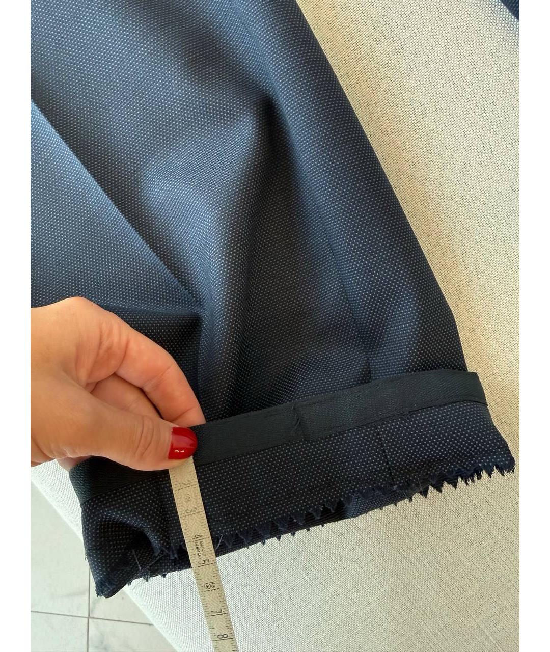 HUGO BOSS Темно-синий классический костюм, фото 8
