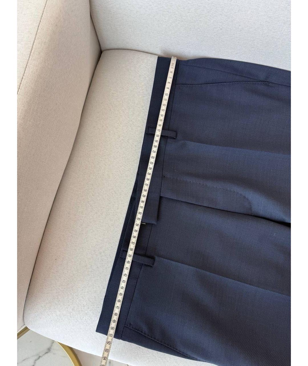 HUGO BOSS Темно-синий классический костюм, фото 7