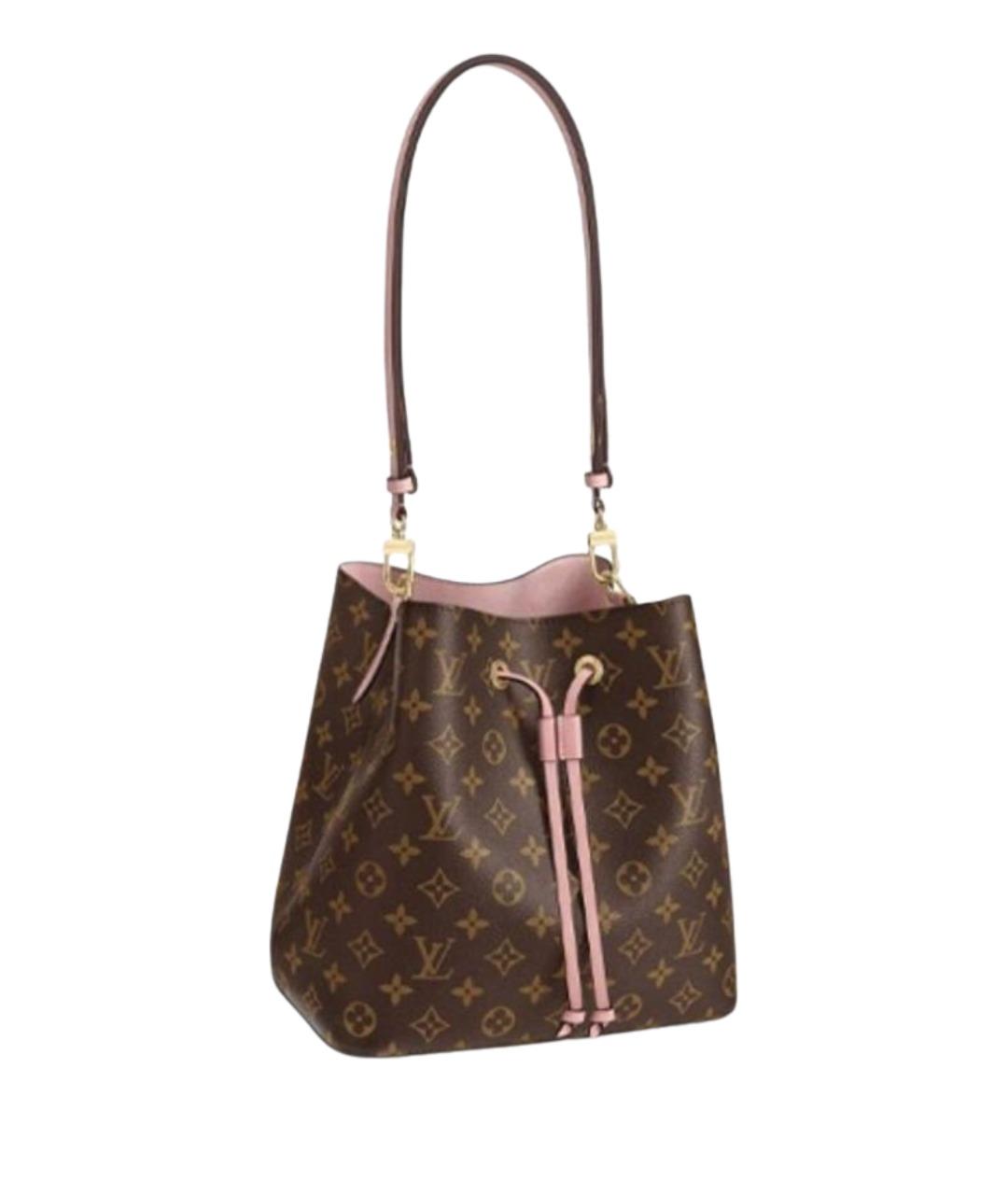 LOUIS VUITTON Коричневая канва сумка через плечо, фото 1