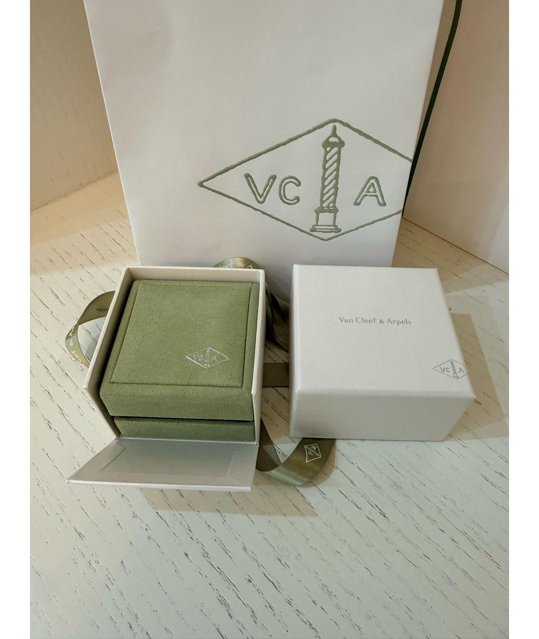 VAN CLEEF & ARPELS Коричневая подвеска из желтого золота, фото 4
