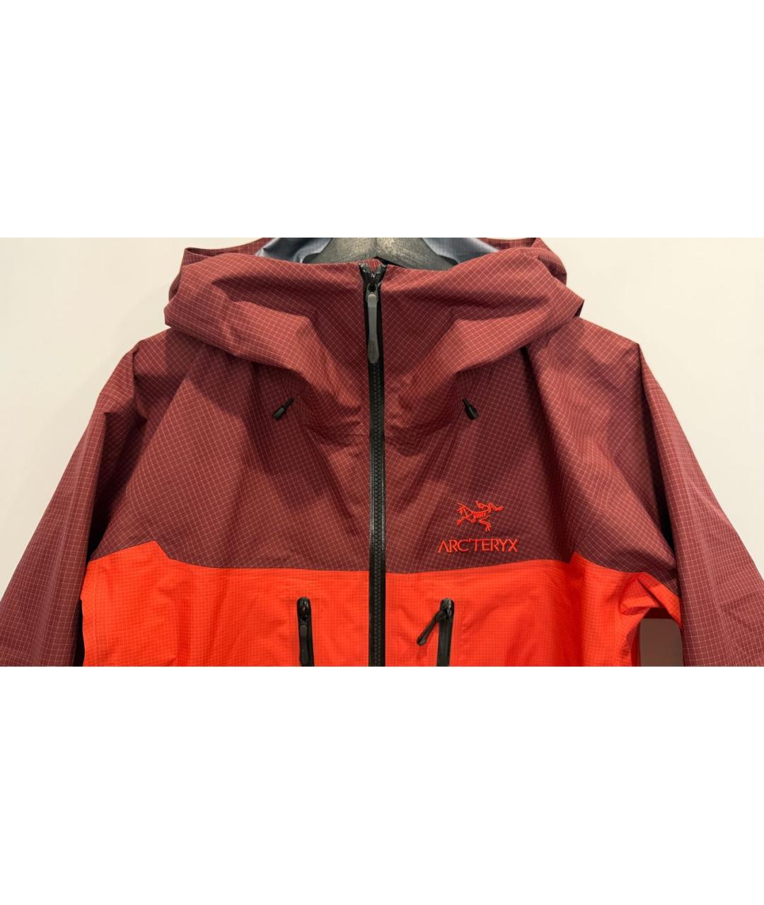 ARCTERYX Красная нейлоновая куртка, фото 4