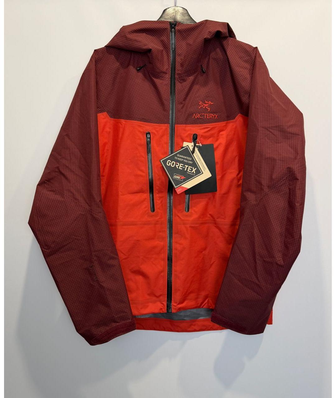 ARCTERYX Красная нейлоновая куртка, фото 7