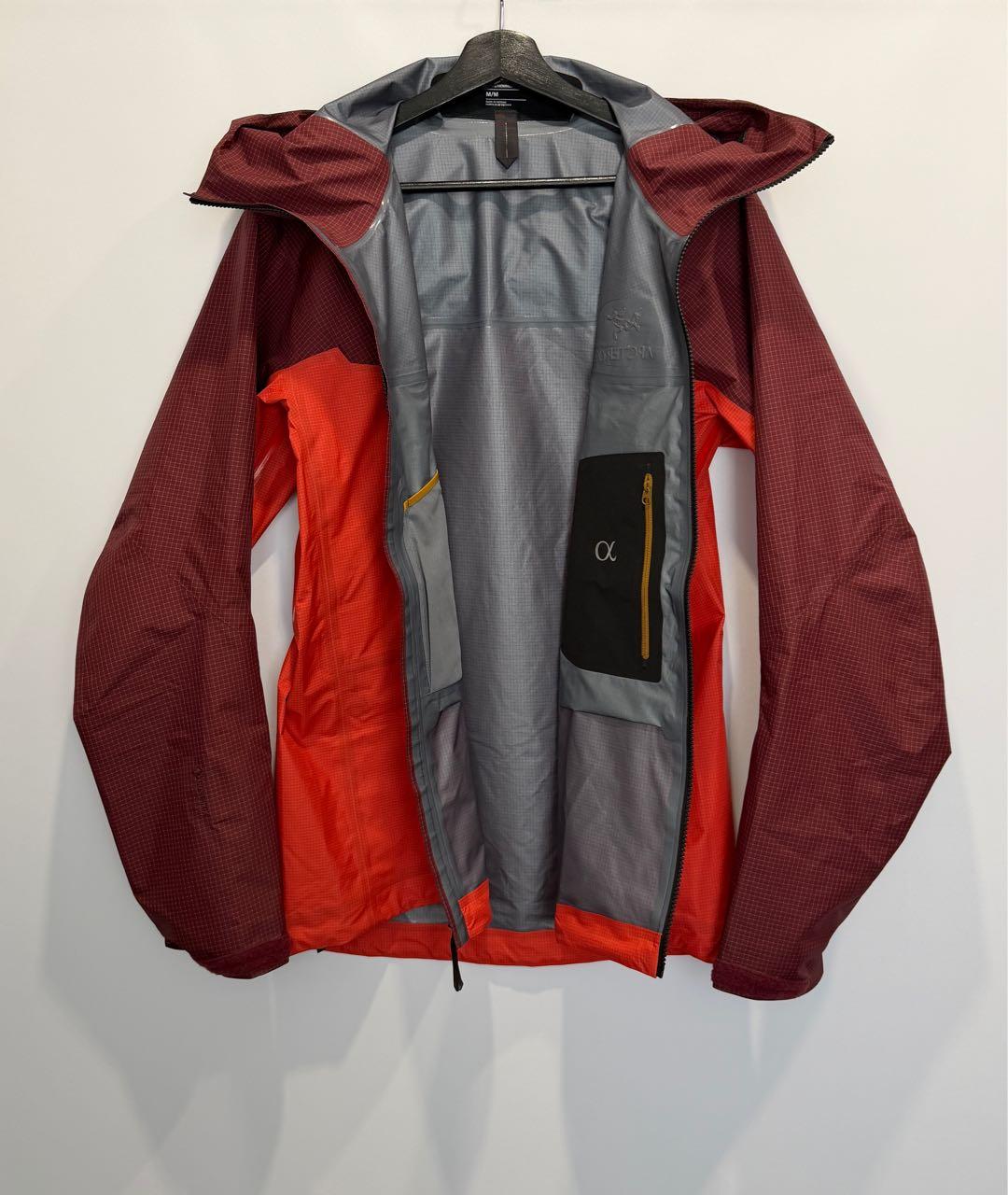 ARCTERYX Красная нейлоновая куртка, фото 5