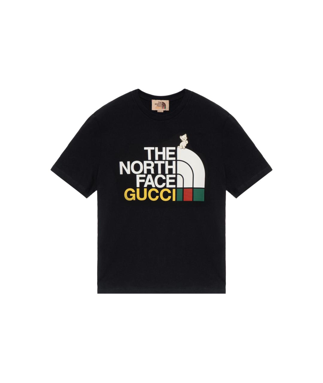 GUCCI Черная футболка, фото 6