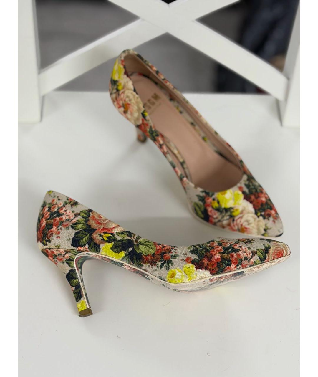 MSGM Мульти кожаные туфли, фото 7