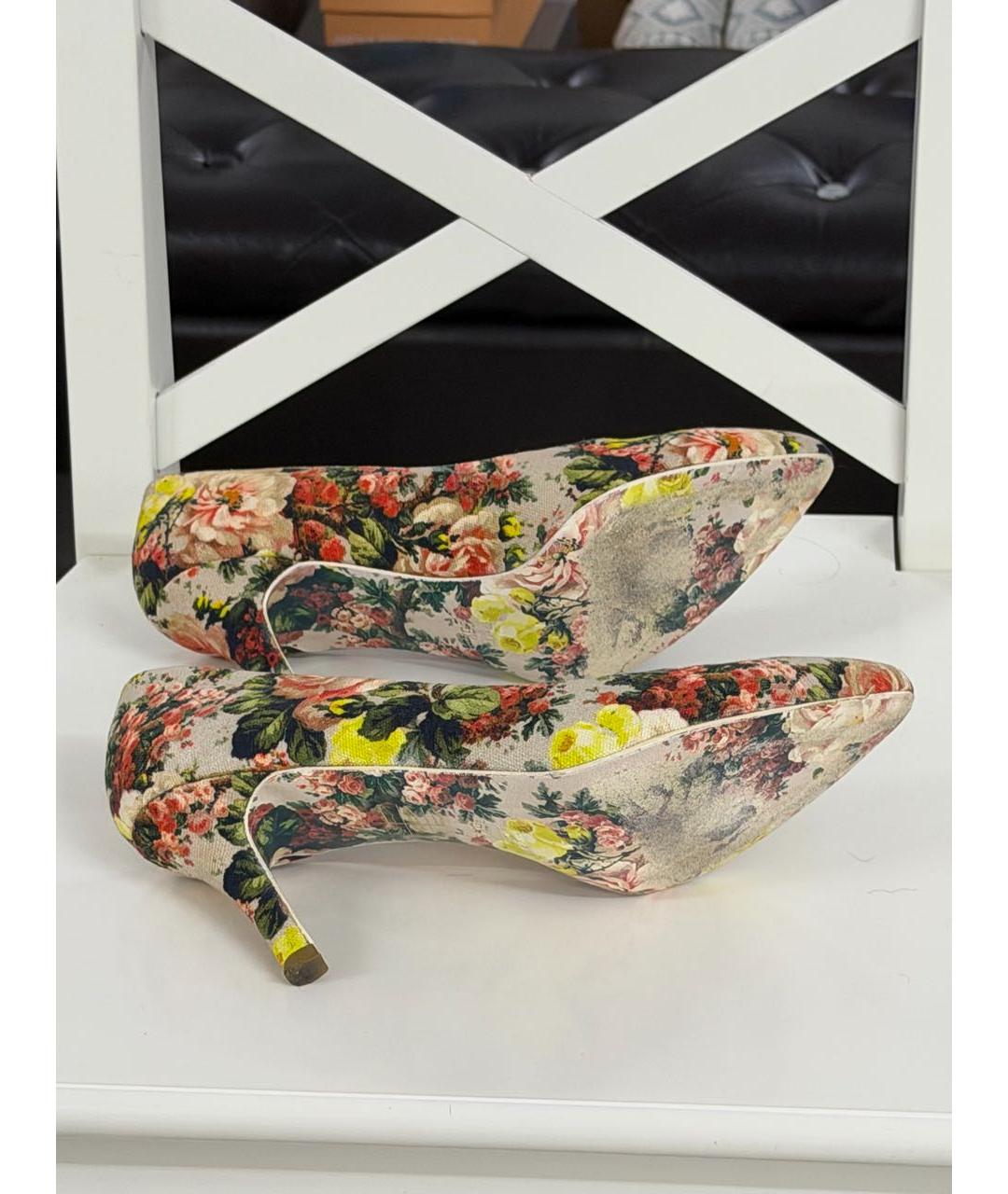MSGM Мульти кожаные туфли, фото 8