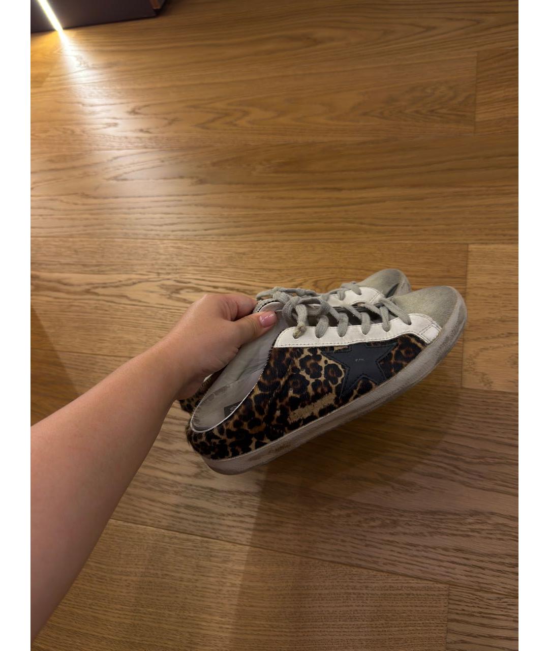 GOLDEN GOOSE Антрацитовые замшевые кеды, фото 5