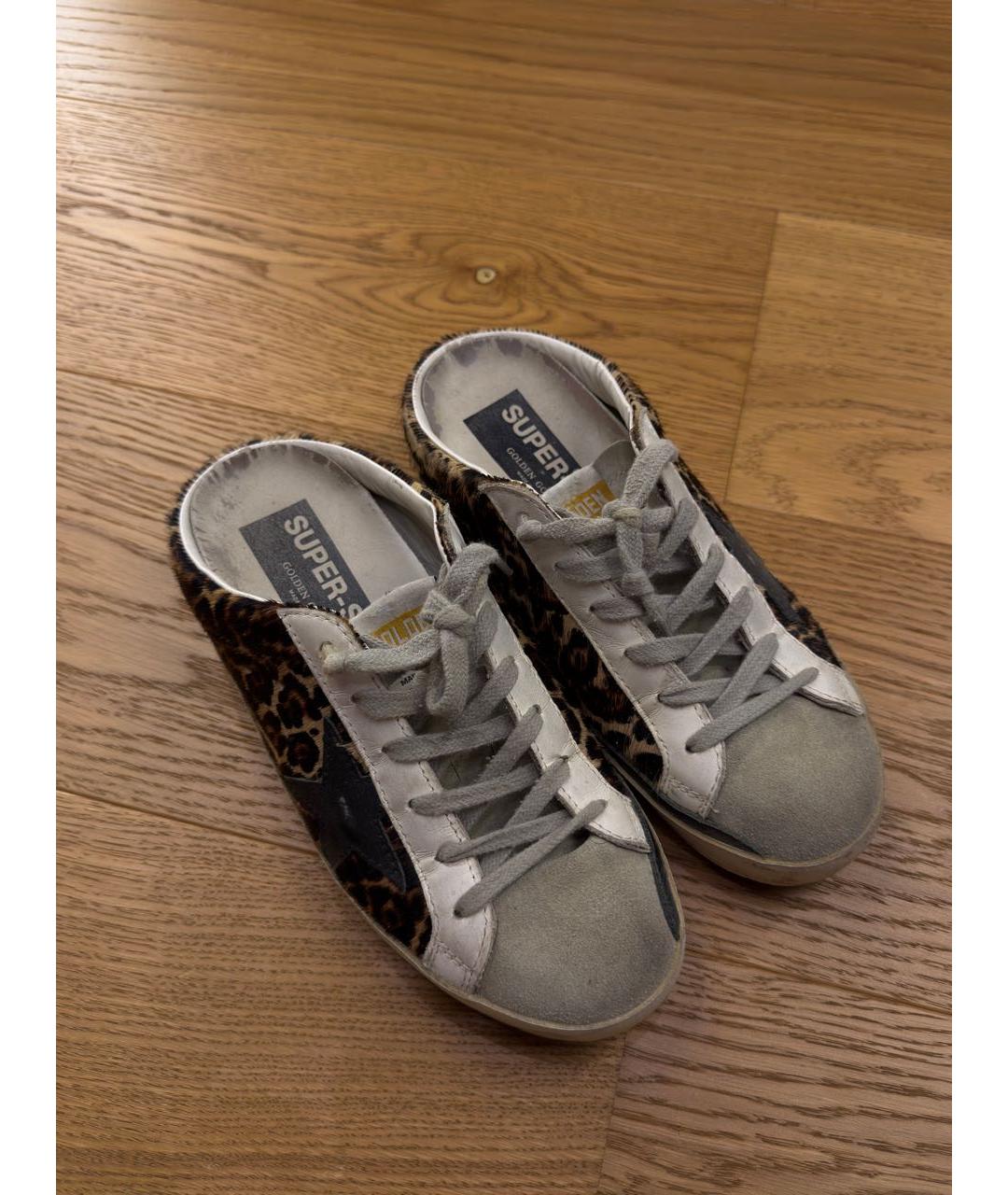 GOLDEN GOOSE Антрацитовые замшевые кеды, фото 6