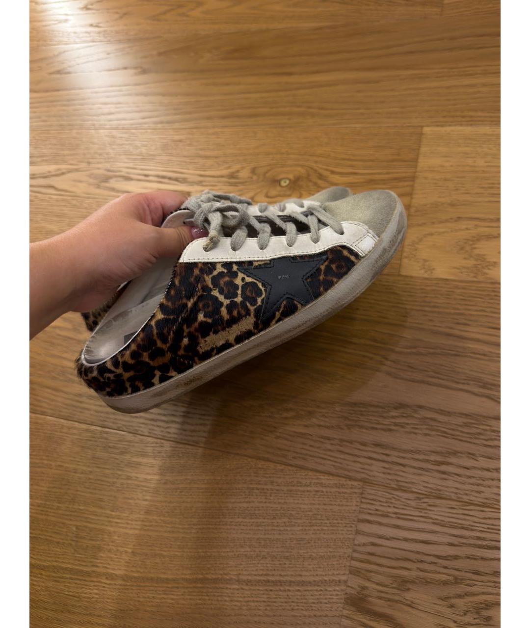 GOLDEN GOOSE Антрацитовые замшевые кеды, фото 3