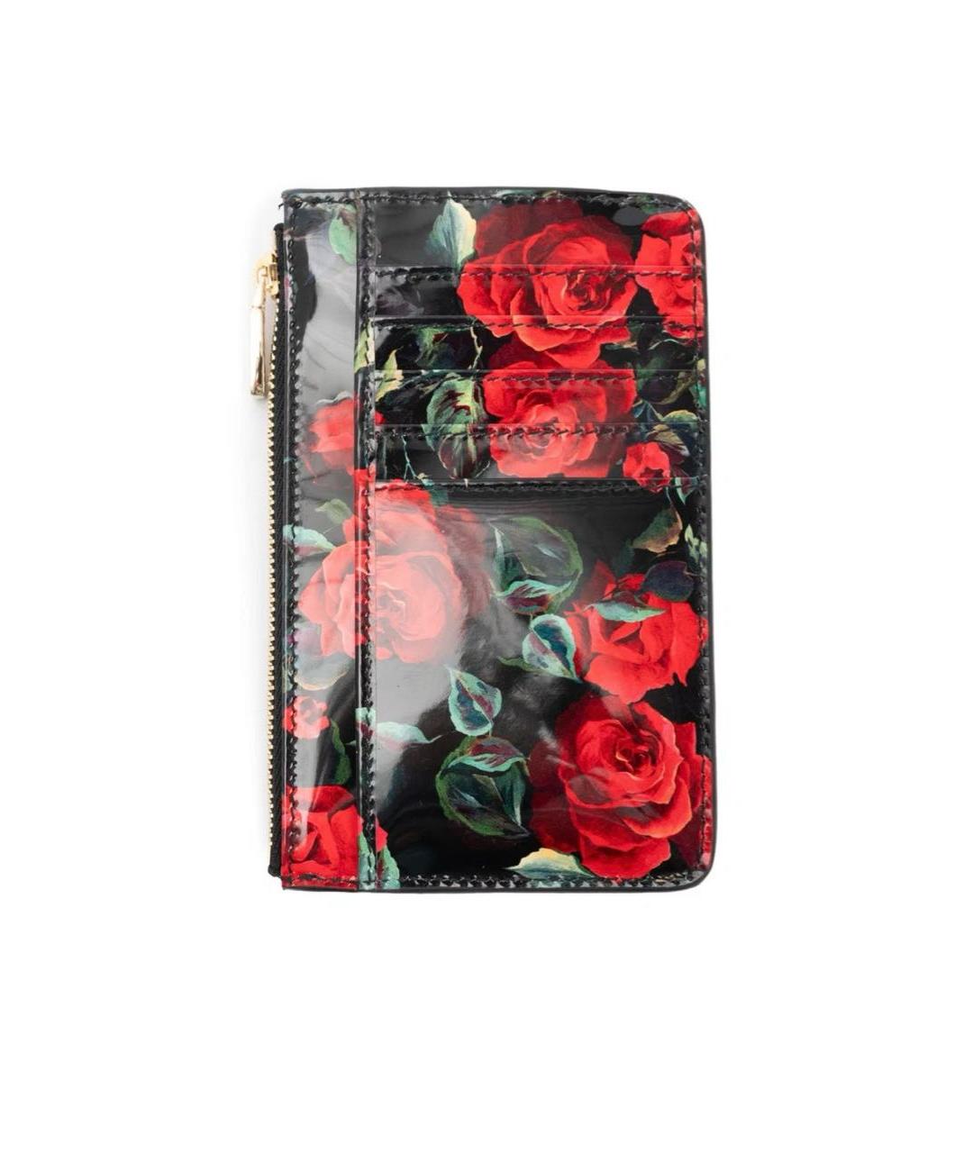 DOLCE&GABBANA Мульти кардхолдер из лакированной кожи, фото 3