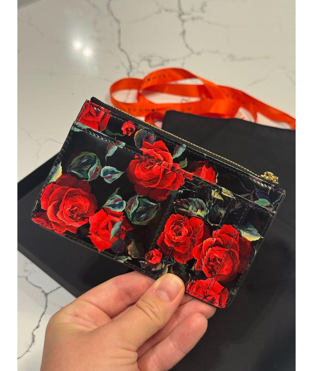 DOLCE&GABBANA Мульти кардхолдер из лакированной кожи, фото 7