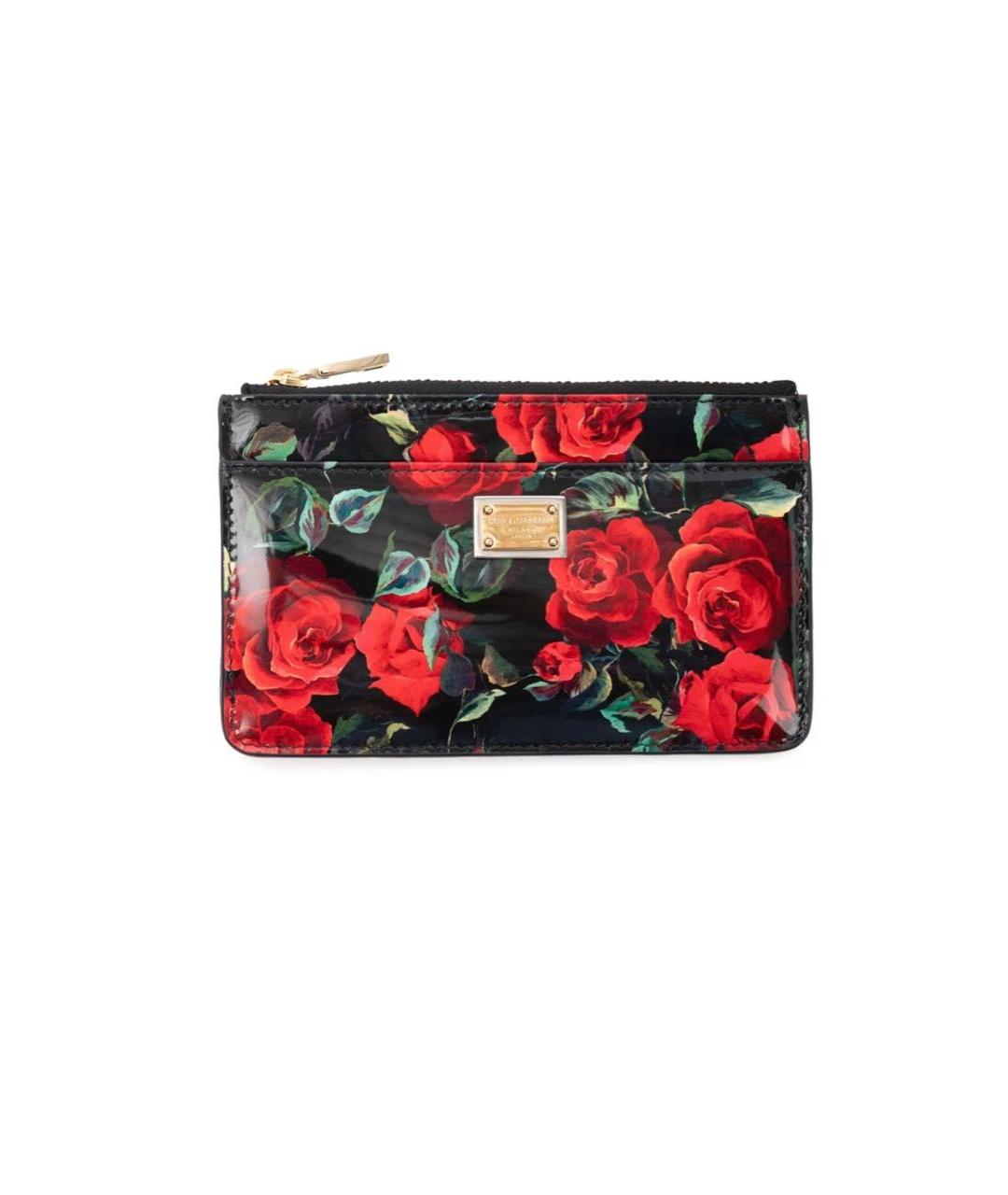 DOLCE&GABBANA Мульти кардхолдер из лакированной кожи, фото 8