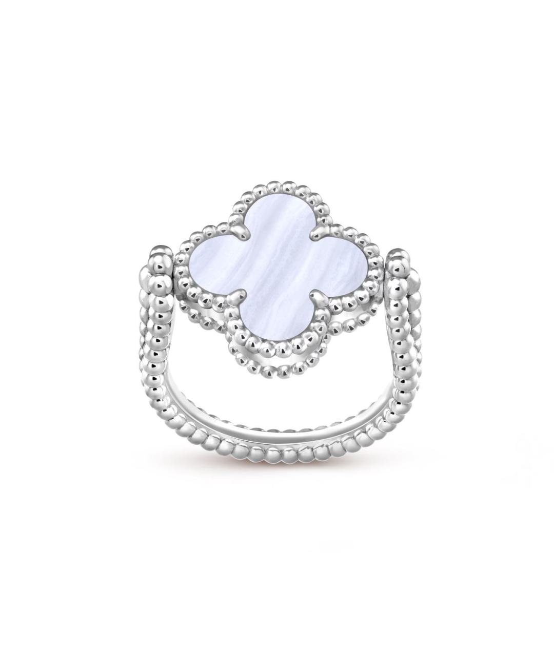VAN CLEEF & ARPELS Серебряное кольцо из белого золота, фото 4
