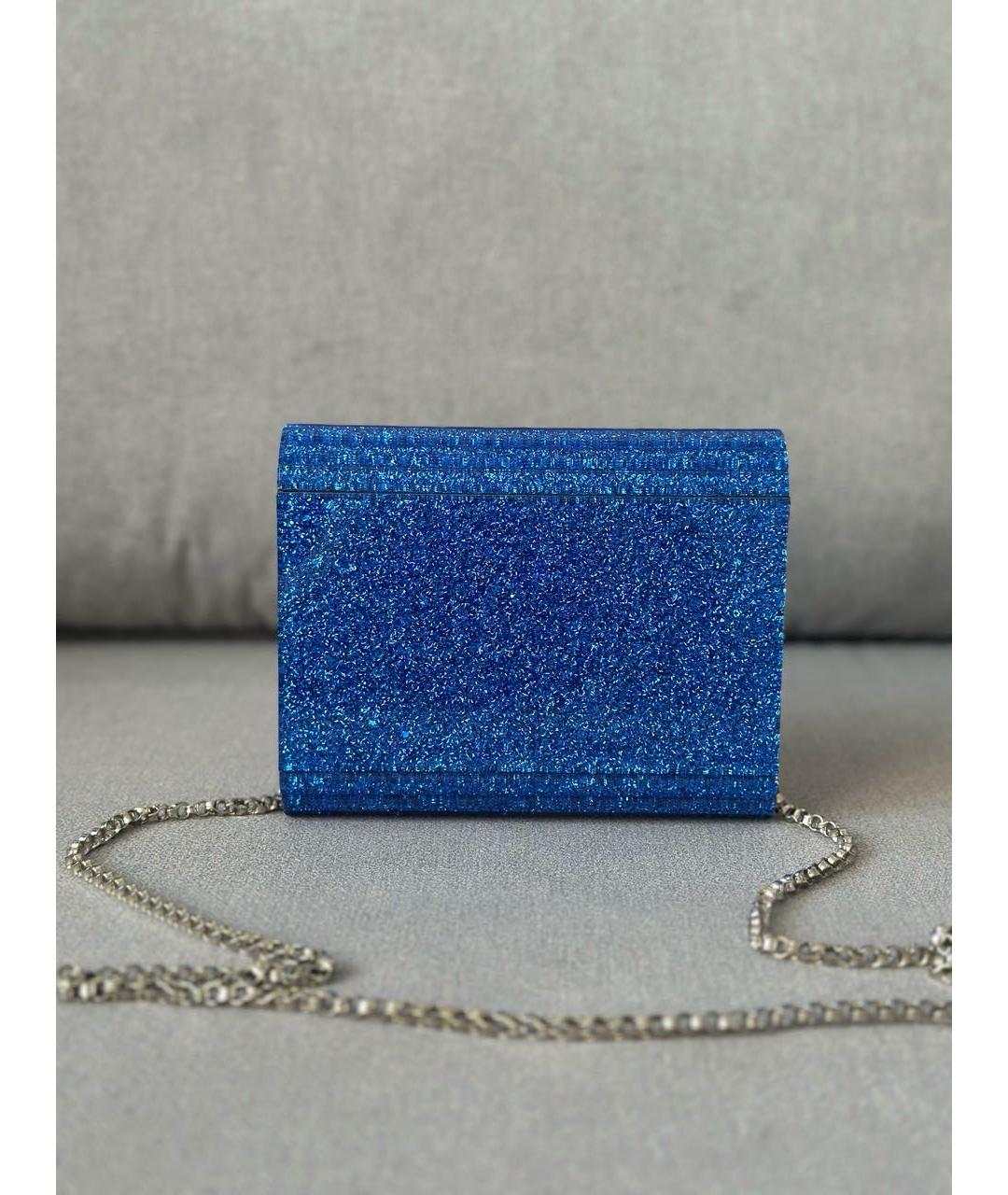 JIMMY CHOO Синяя сумка через плечо, фото 4