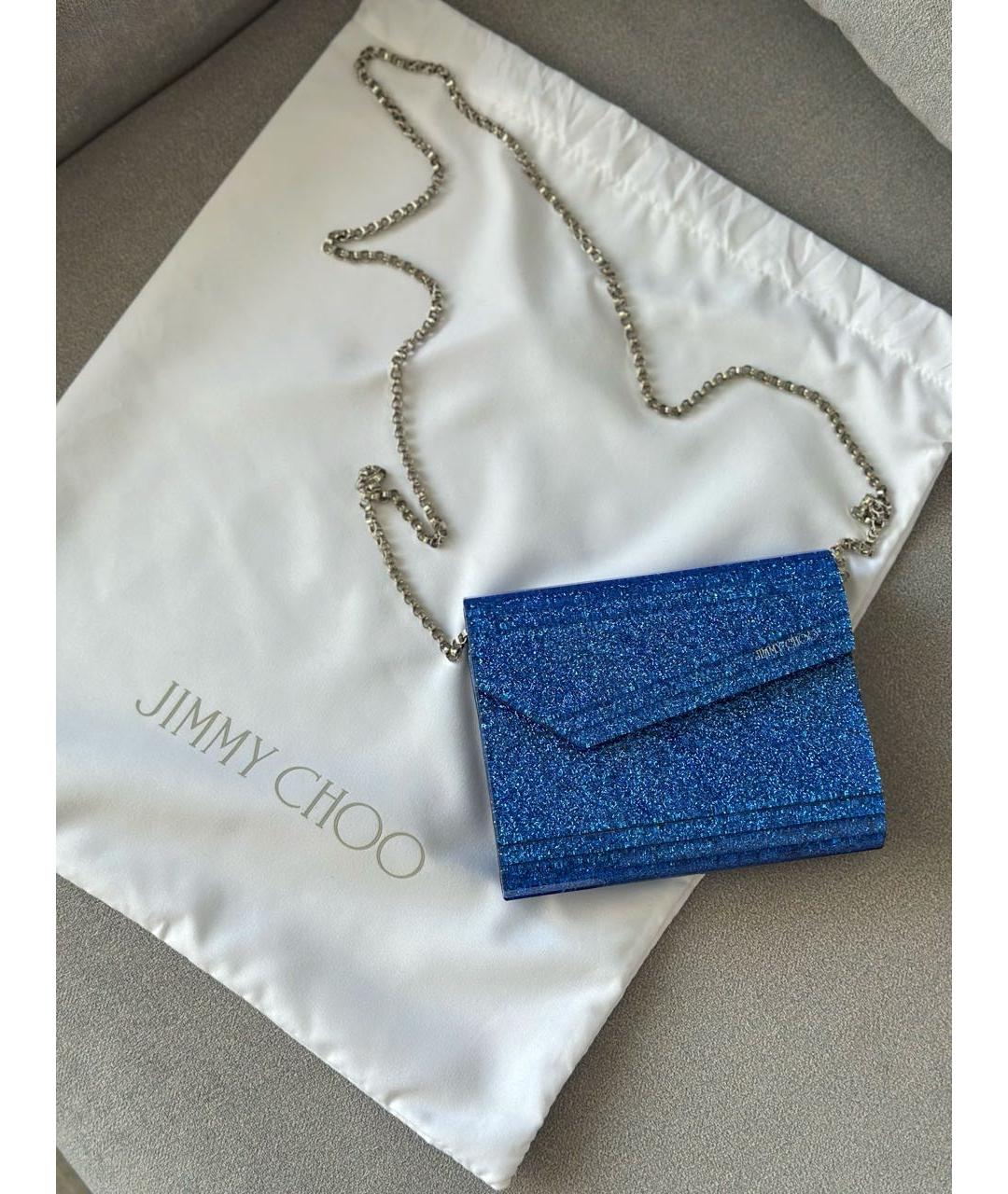 JIMMY CHOO Синяя сумка через плечо, фото 2