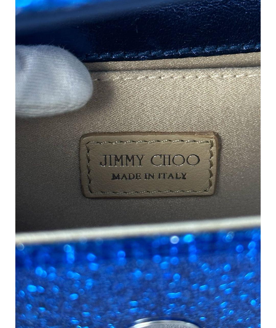 JIMMY CHOO Синяя сумка через плечо, фото 8