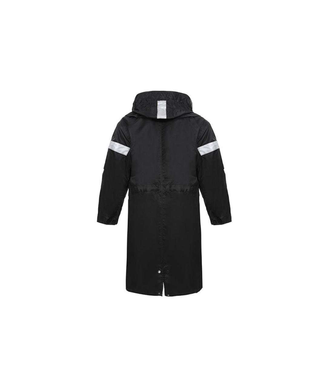 BURBERRY Черная нейлоновая парка, фото 2
