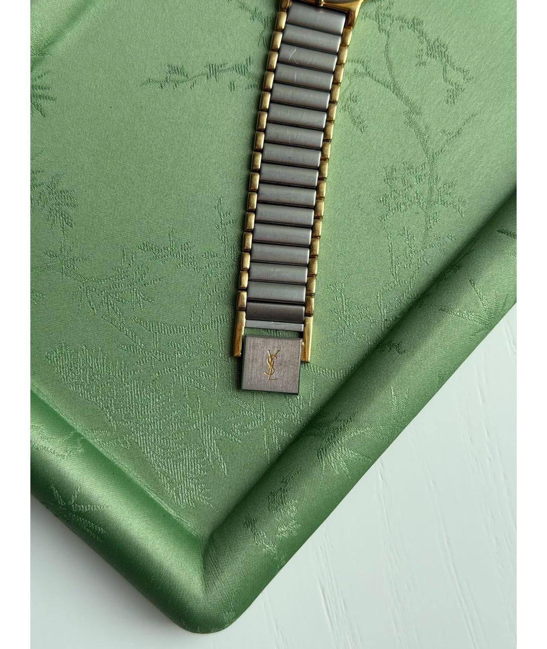 SAINT LAURENT Серебряные часы, фото 5