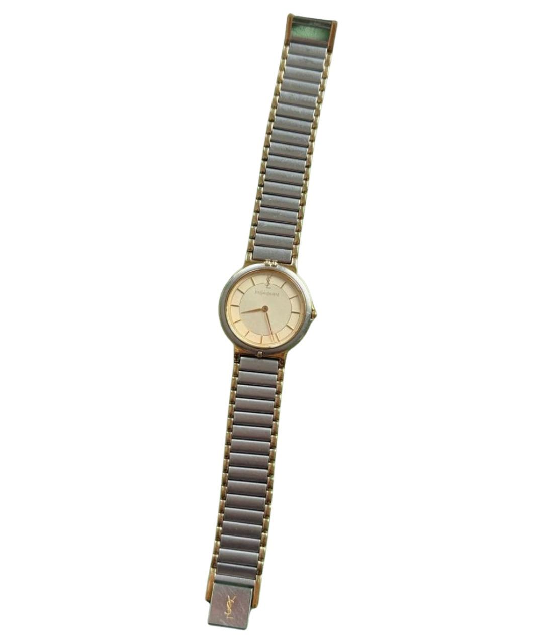 SAINT LAURENT Серебряные часы, фото 1
