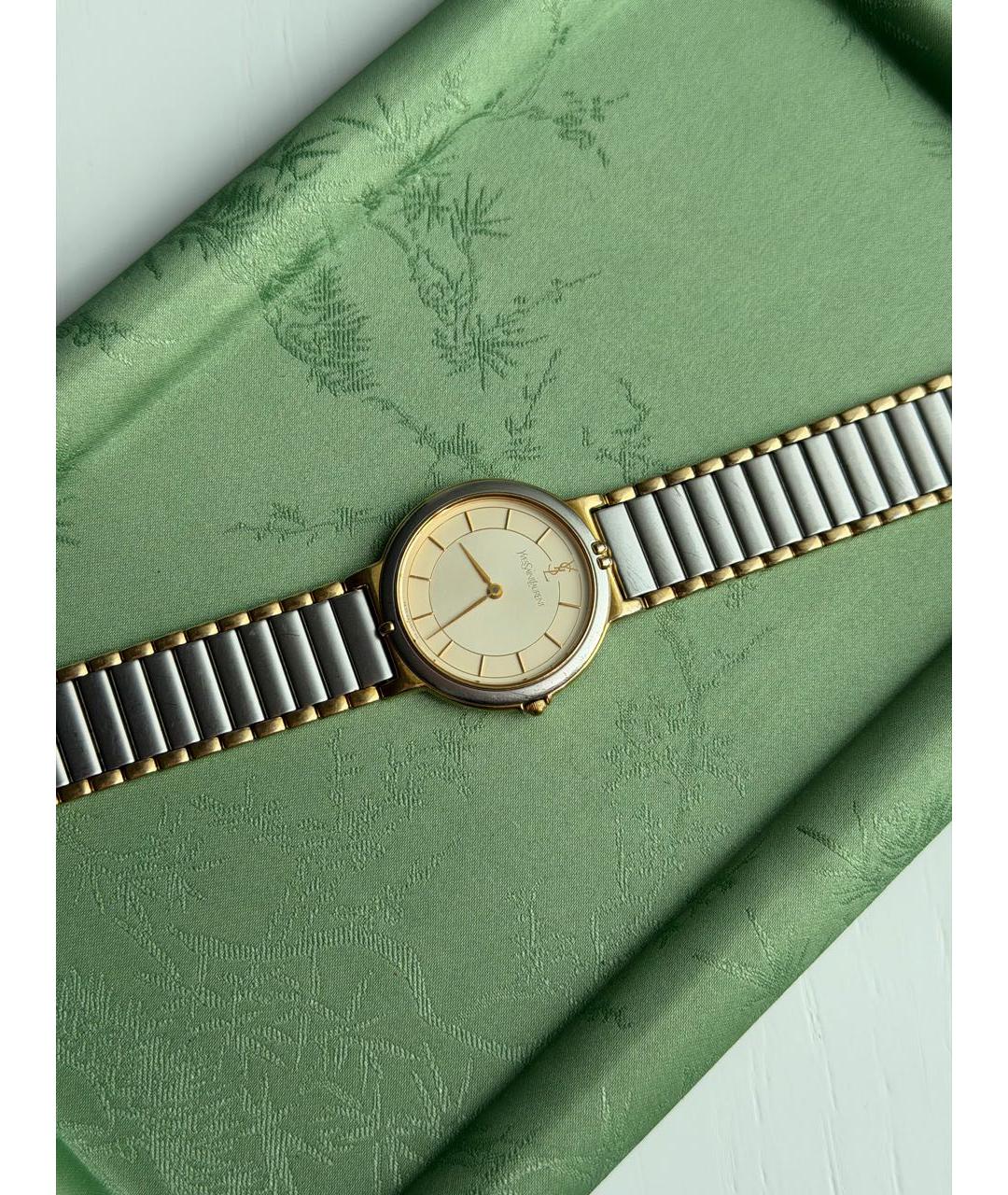 SAINT LAURENT Серебряные часы, фото 6