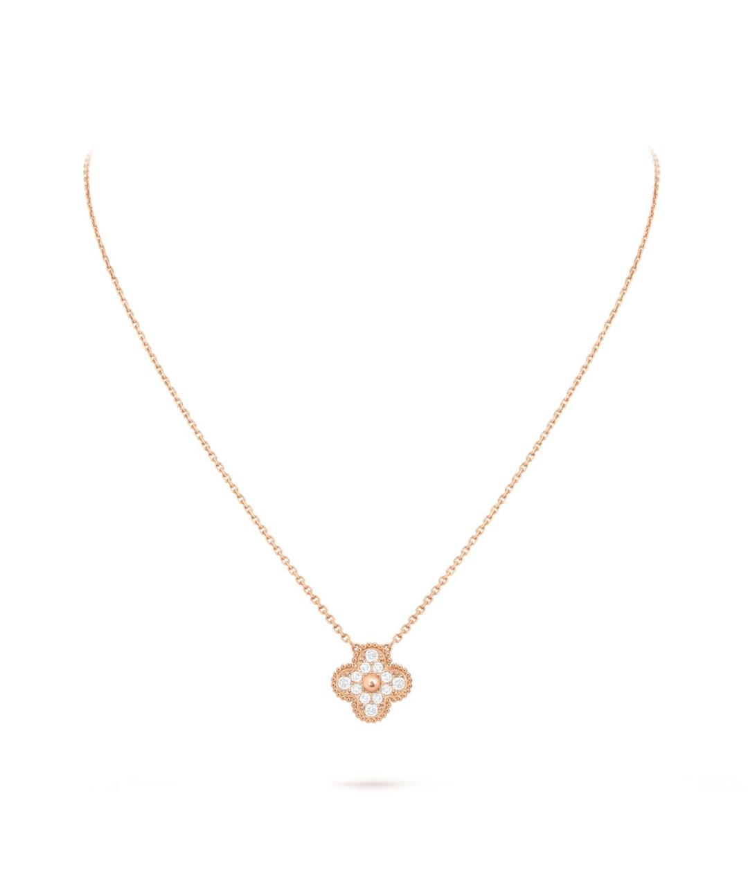 VAN CLEEF & ARPELS Золотое колье из розового золота, фото 4