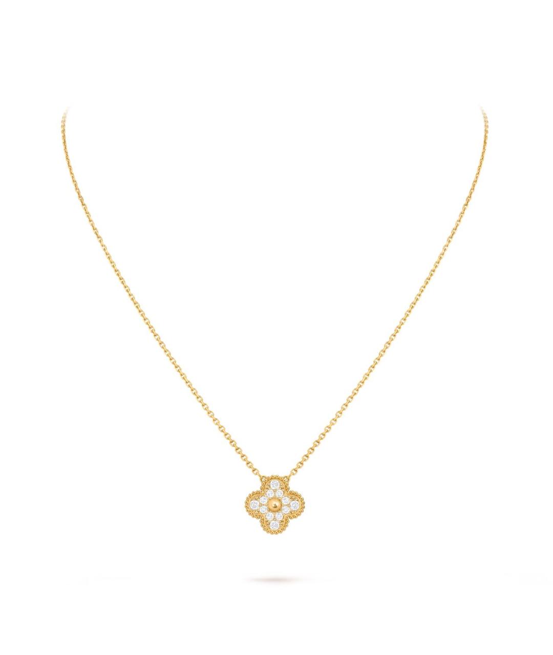 VAN CLEEF & ARPELS Золотое колье из желтого золота, фото 5