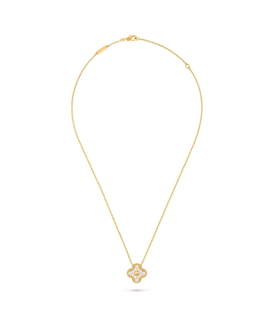 VAN CLEEF & ARPELS Золотое колье из желтого золота, фото 2