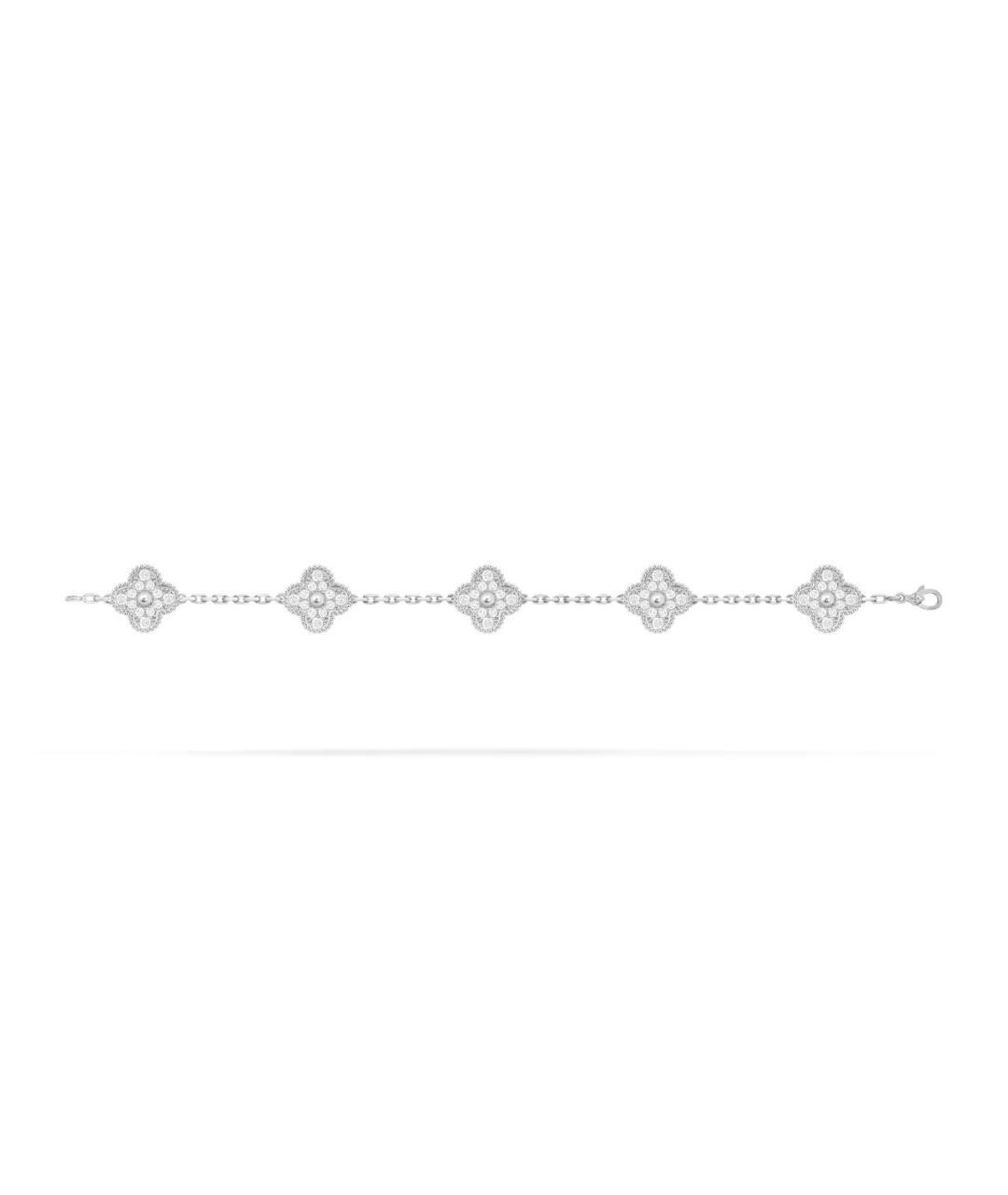 VAN CLEEF & ARPELS Серебряный браслет из белого золота, фото 3