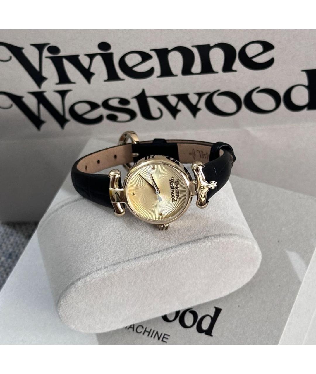 VIVIENNE WESTWOOD Черные стальные часы, фото 2