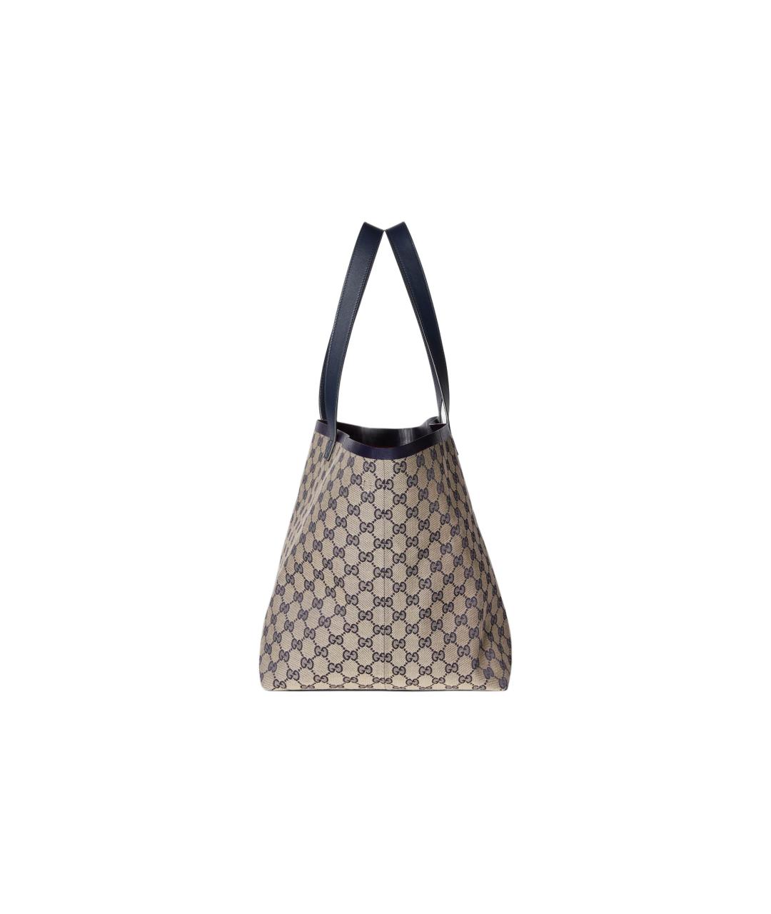 GUCCI Бежевая канва сумка через плечо, фото 4