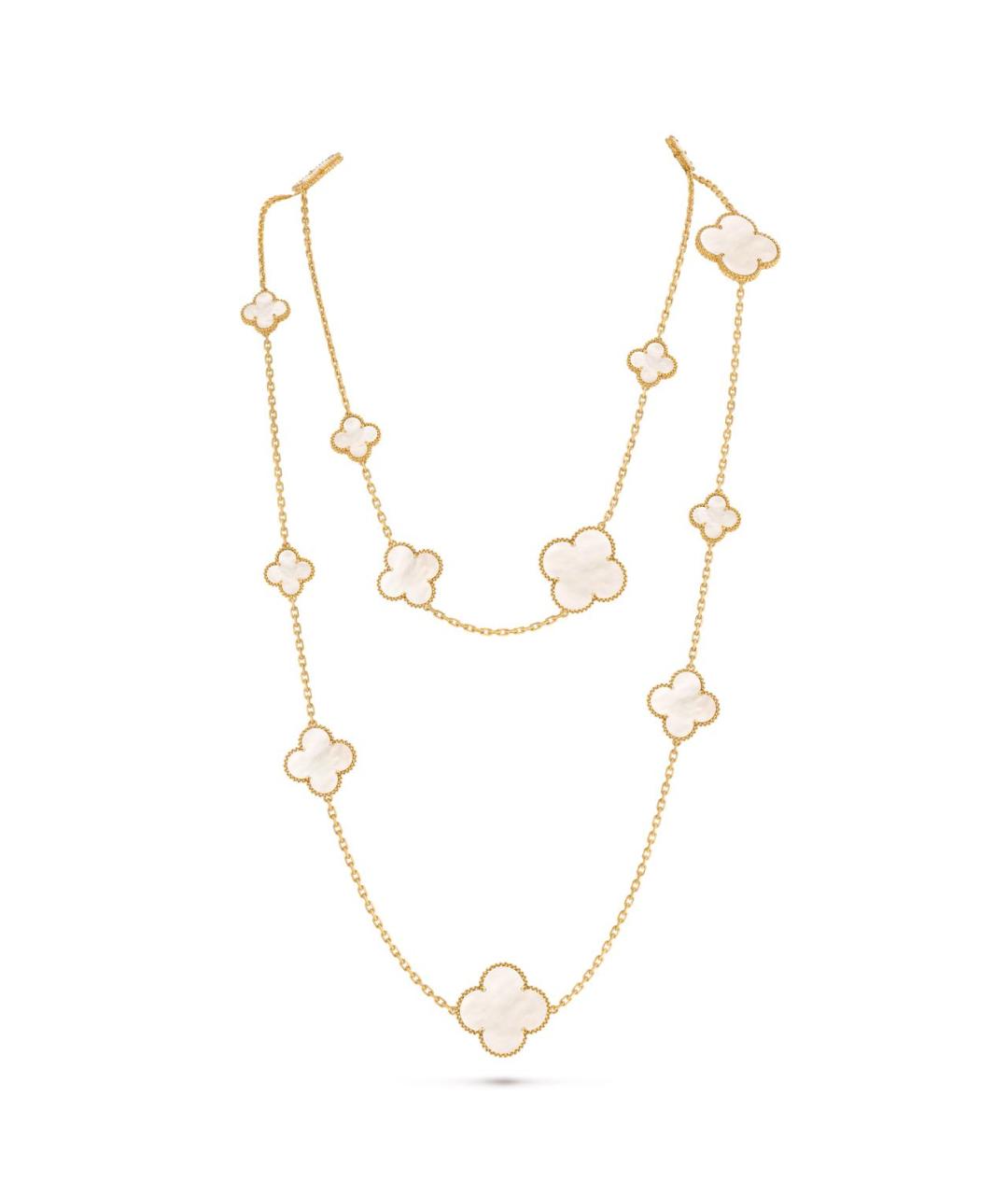 VAN CLEEF & ARPELS Золотое колье из желтого золота, фото 2