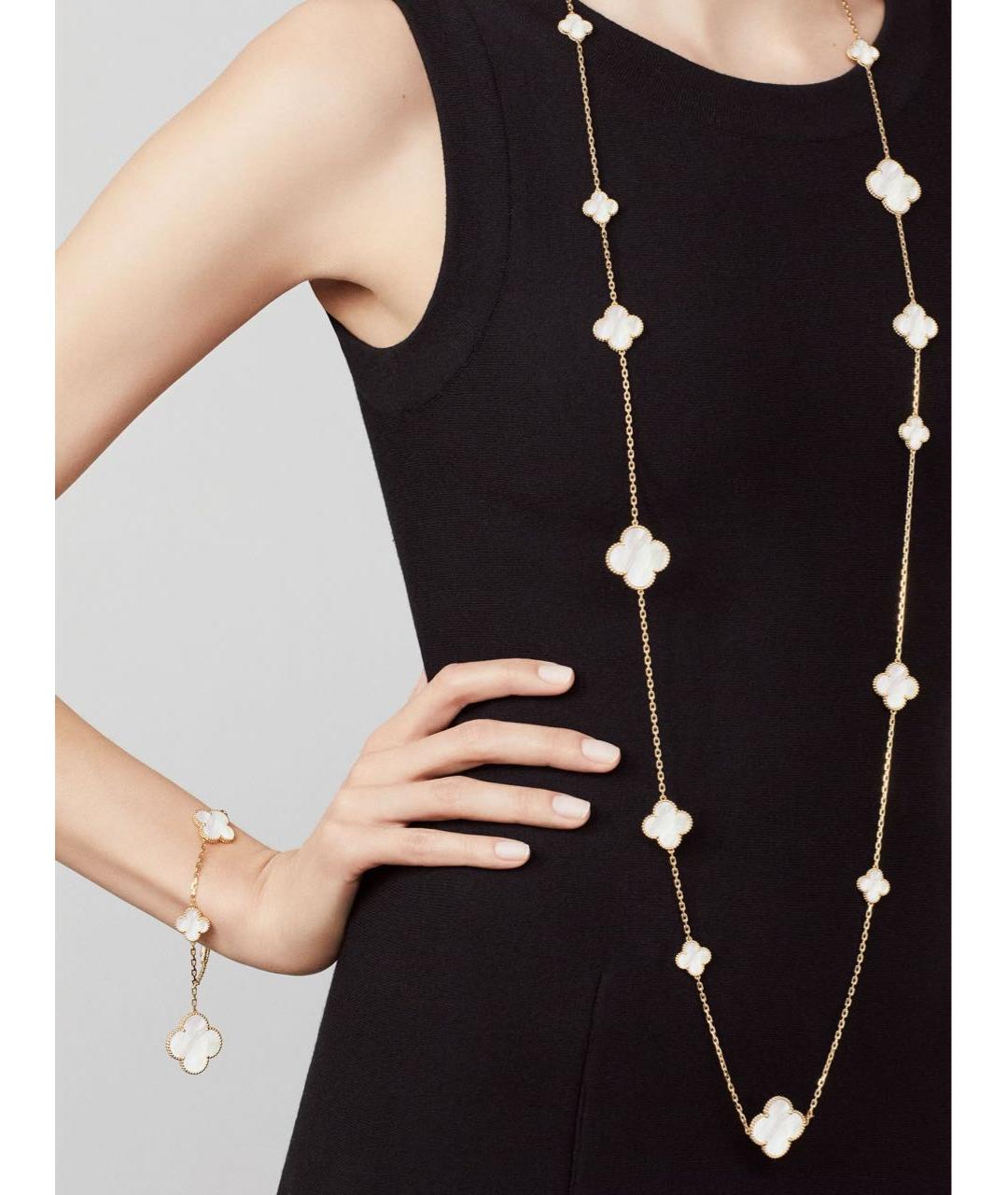 VAN CLEEF & ARPELS Золотое колье из желтого золота, фото 3
