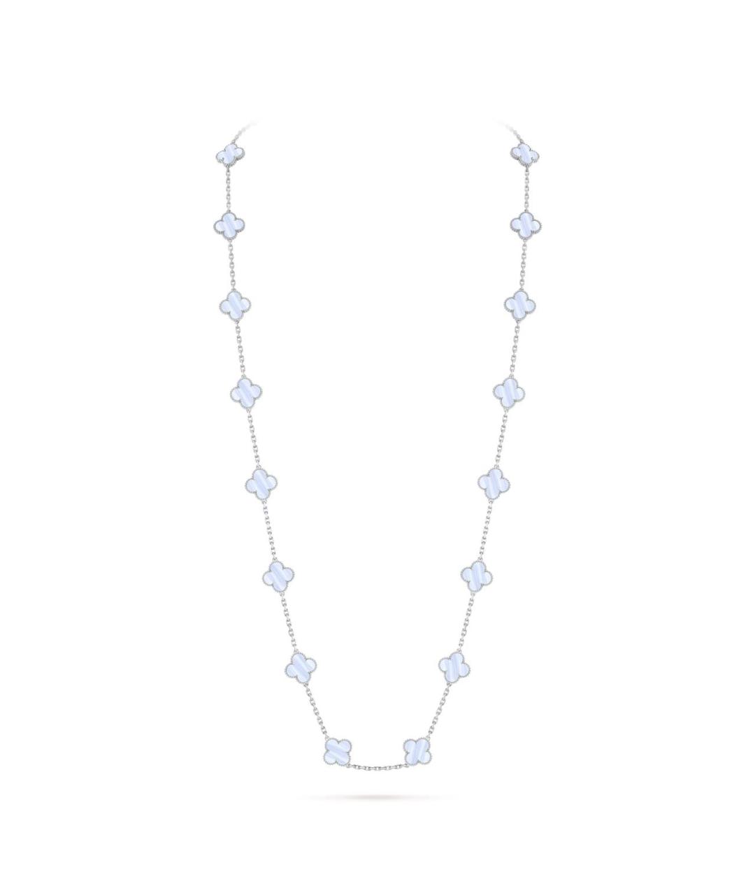 VAN CLEEF & ARPELS Серебряное колье из белого золота, фото 1