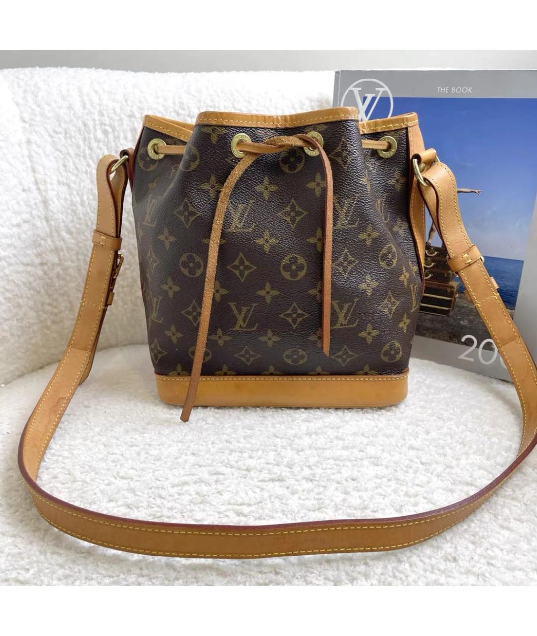 LOUIS VUITTON Коричневая канва сумка тоут, фото 6