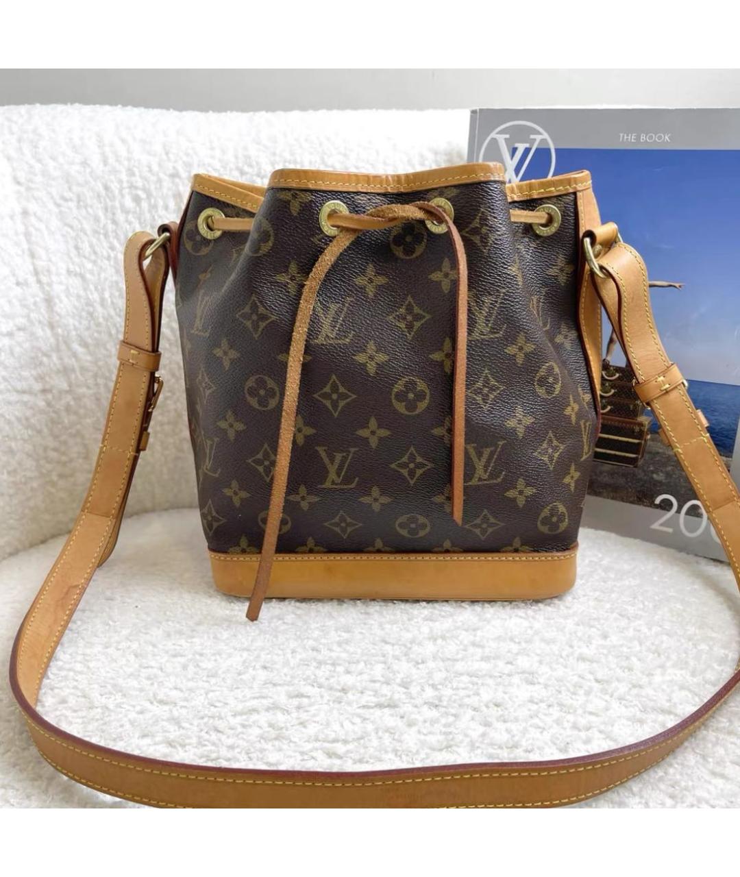 LOUIS VUITTON Коричневая канва сумка тоут, фото 2