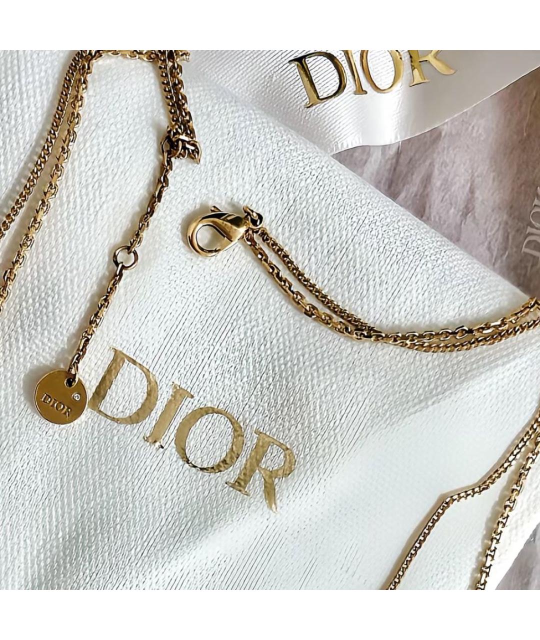 CHRISTIAN DIOR Золотое колье, фото 5
