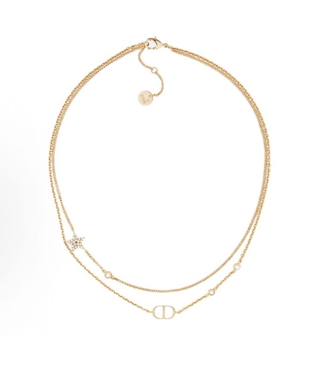CHRISTIAN DIOR Золотое колье, фото 7
