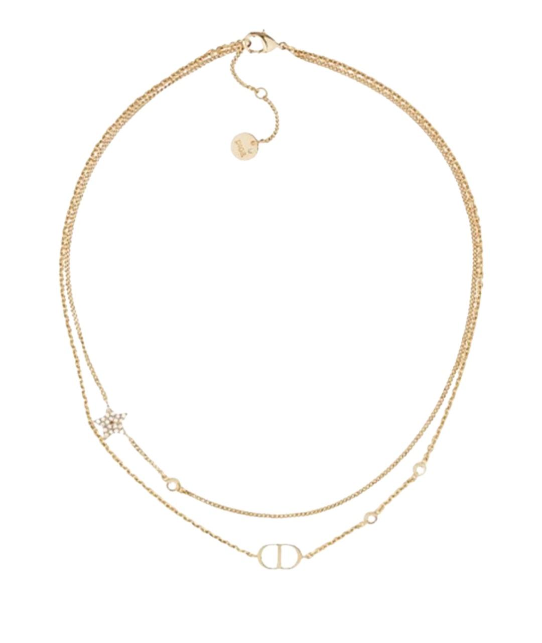 CHRISTIAN DIOR Золотое колье, фото 1