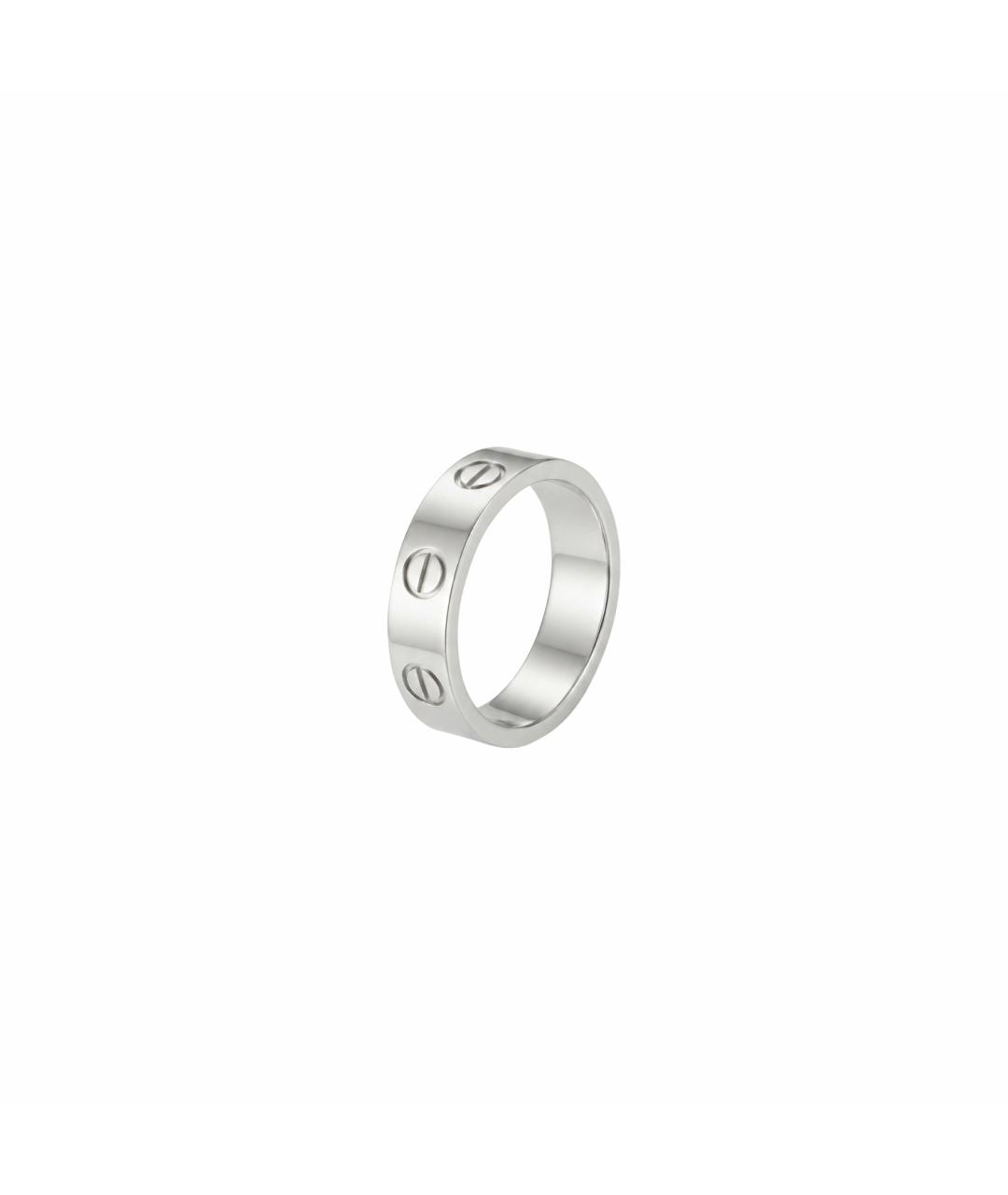 CARTIER Белое кольцо из белого золота, фото 1