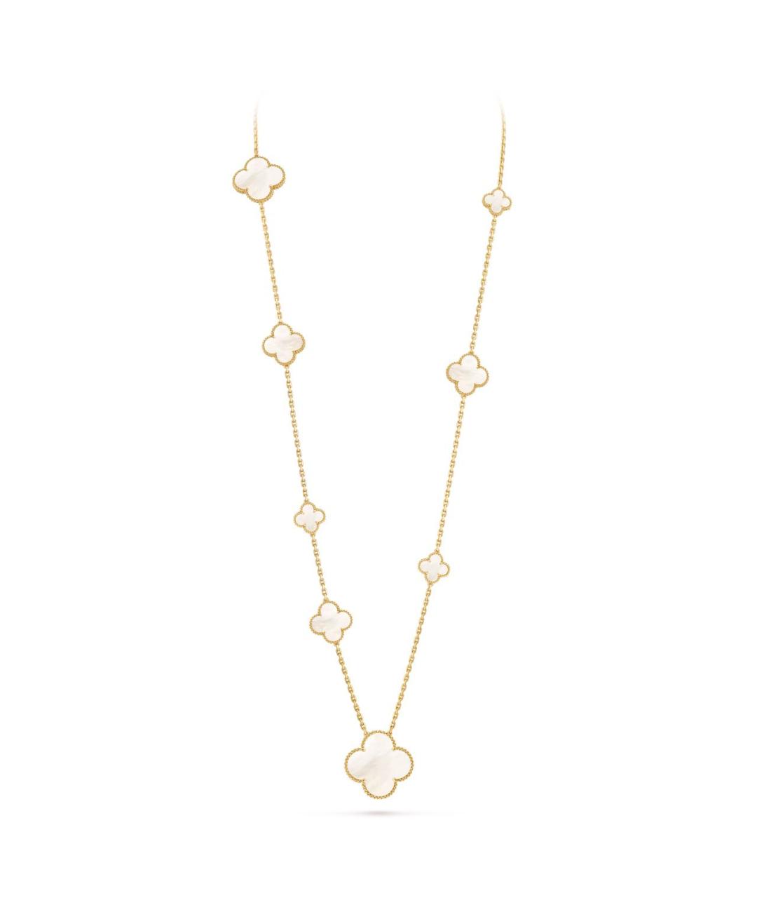 VAN CLEEF & ARPELS Золотое колье из желтого золота, фото 1