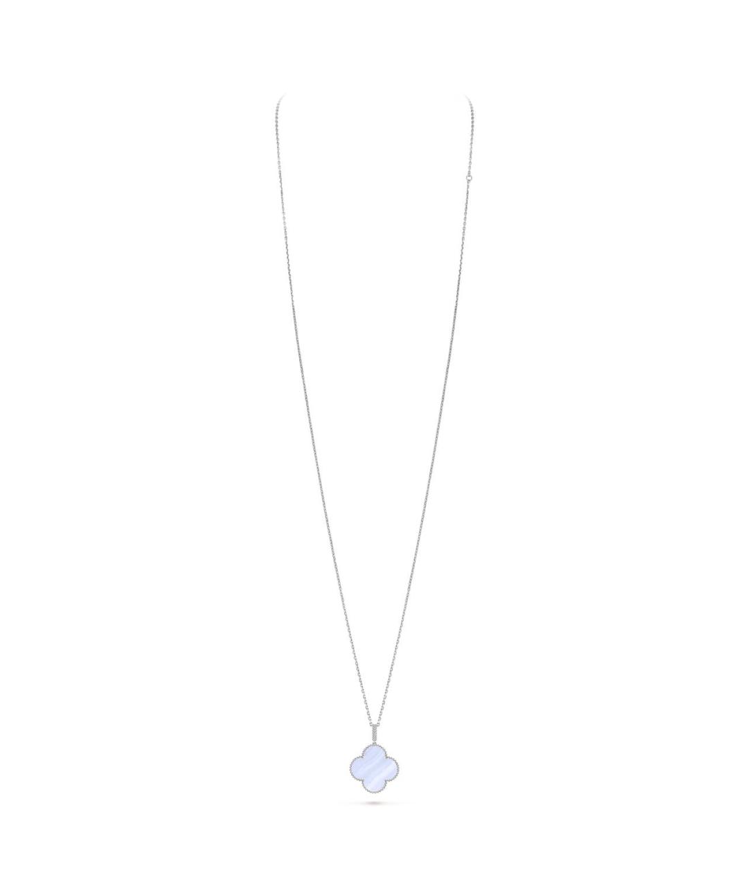 VAN CLEEF & ARPELS Серебряное колье из белого золота, фото 7