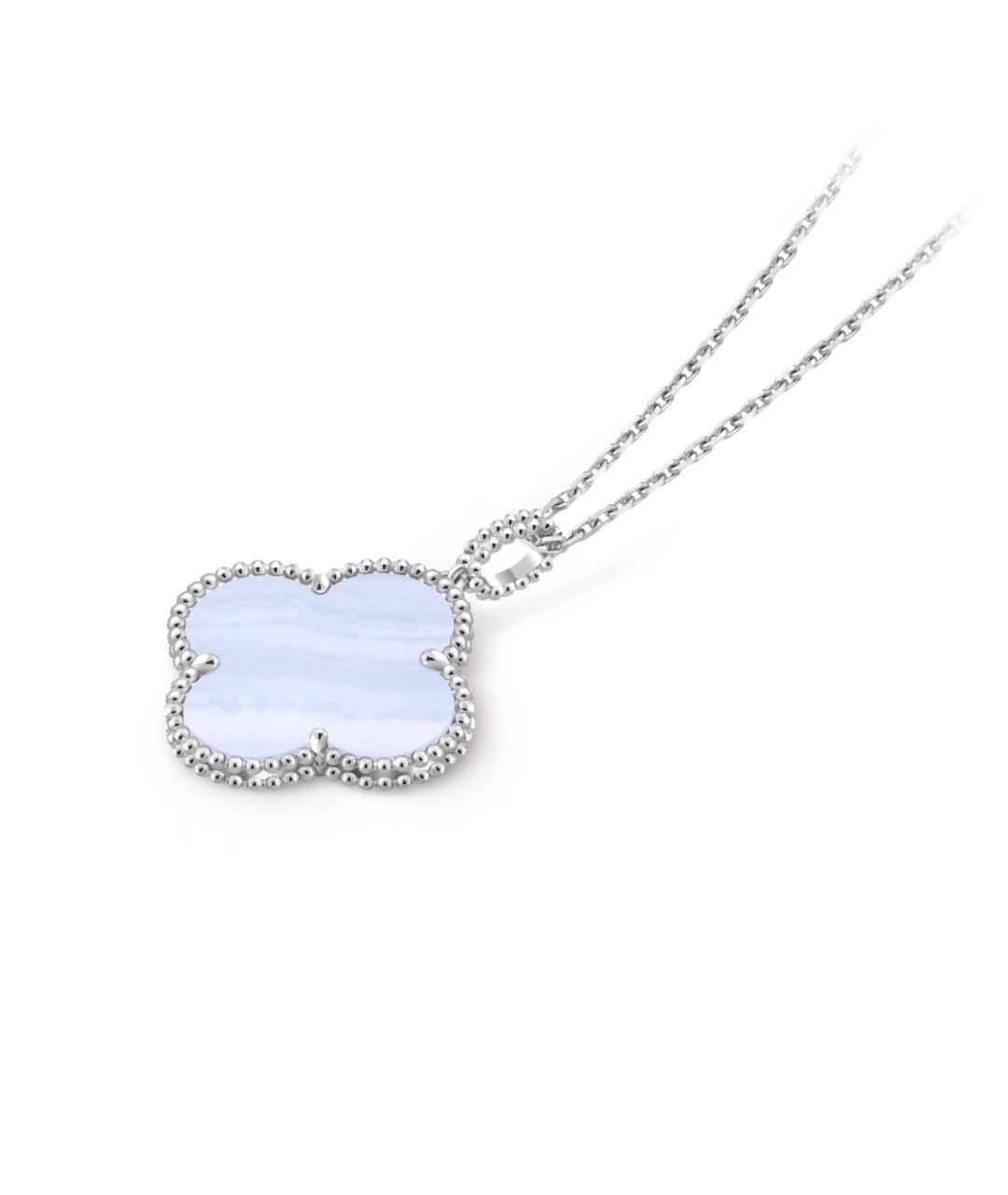 VAN CLEEF & ARPELS Серебряное колье из белого золота, фото 6