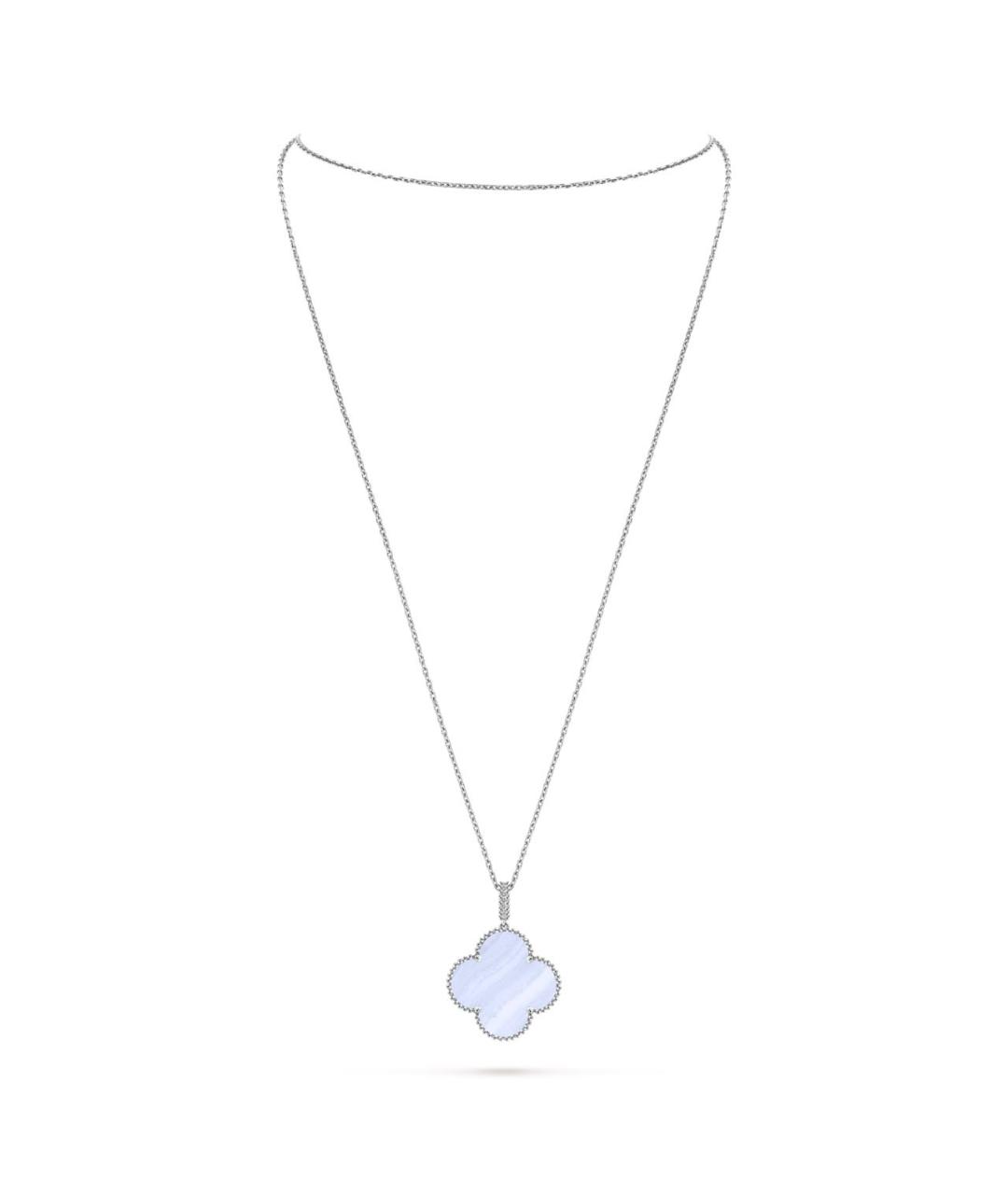 VAN CLEEF & ARPELS Серебряное колье из белого золота, фото 1