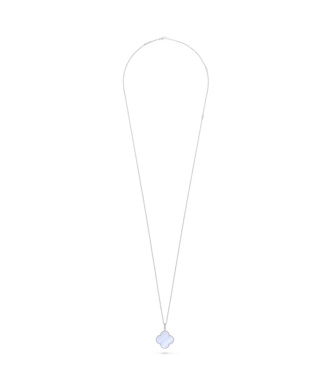 VAN CLEEF & ARPELS Серебряное колье из белого золота, фото 5